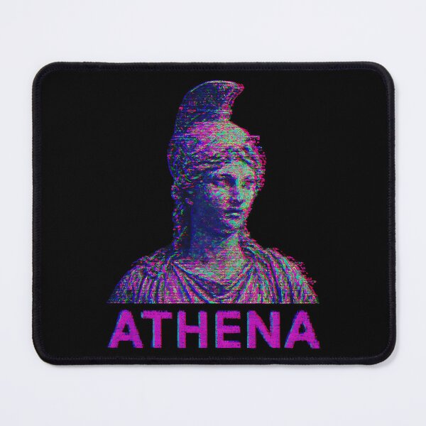 Item preview, Cyberpunk Athena – Glitch Art Goddess of Wisdom & War designed and sold by Psycho-Crazy.