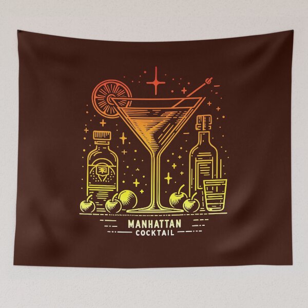 Item preview, Manhattan Cocktail designed and sold by ArtFactoryAI.