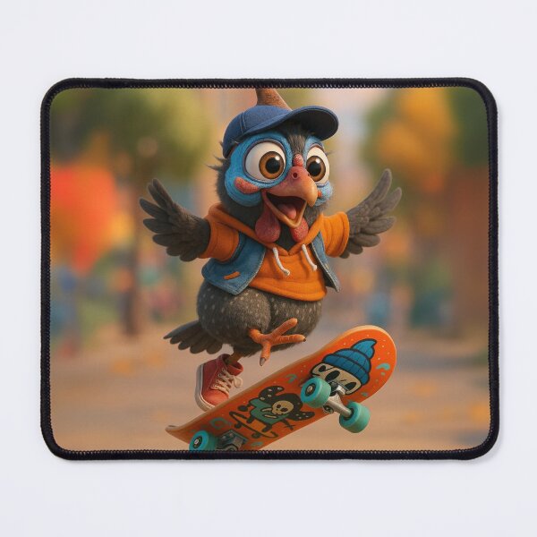 Item preview, Skater Guinea Fowl designed and sold by Sillytoe.