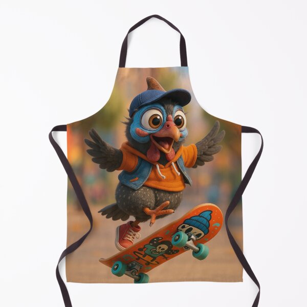 Item preview, Skater Guinea Fowl designed and sold by Sillytoe.