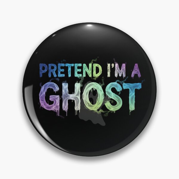Item preview, Melting Ghost Vibes - "Pretend I'm A Ghost" Psychedelic Design designed and sold by DMNindustries.