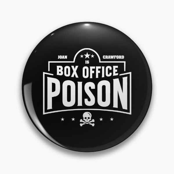 Item preview, Joan Crawford is Box Office Poison designed and sold by ArtFactoryAI.