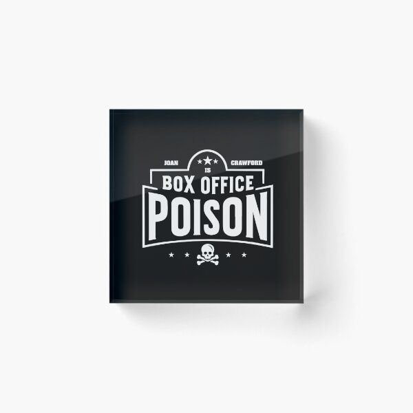 Item preview, Joan Crawford is Box Office Poison designed and sold by ArtFactoryAI.
