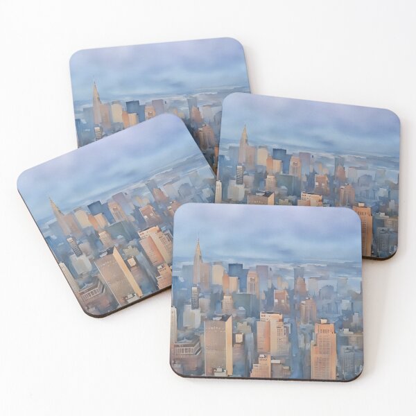 Item preview, Sunning Skyscrapers designed and sold by RCWatercolours.
