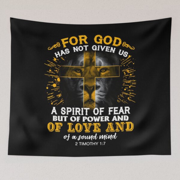 Item preview, For God Has Not Given Us A Spirit Of Fear	 designed and sold by rotiliciobanf.