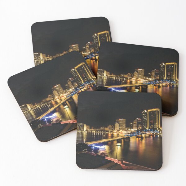 Item preview, Jacksonville Skyline By Night designed and sold by Kay Brewer.