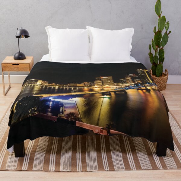 Item preview, Jacksonville Skyline By Night designed and sold by Kay Brewer.
