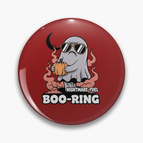 Item preview, Nightmare Fuel Boo-Ring Grumpy Ghost T-Shirt Design designed and sold by Rano1234.