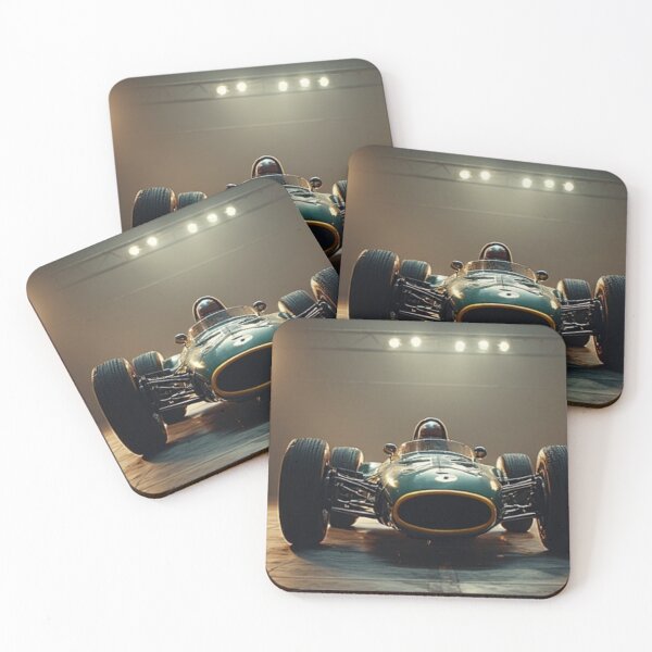 Item preview, Vintage Formula Car #01 designed and sold by ClanRaeDesign.