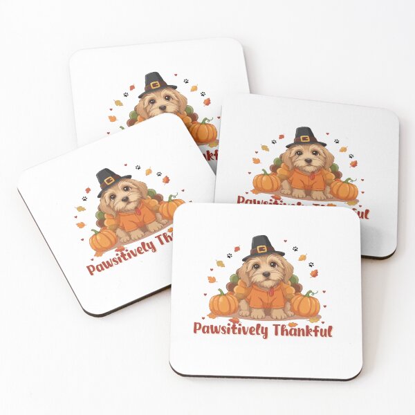 Item preview, Pawsitively Thankful Briard Thanksgiving Cute Fall designed and sold by The Real Life Symphony.