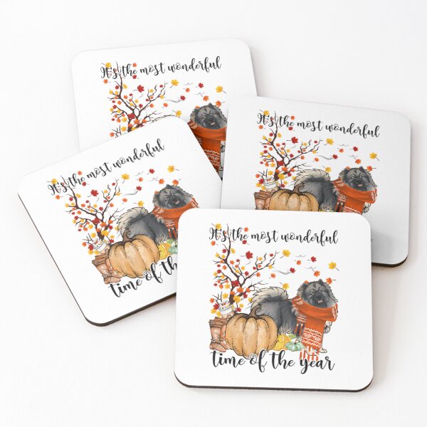 Item preview, Keeshond Fall Pumpkins Autumn Leaf Tree Swea		 designed and sold by gamboubistrac.