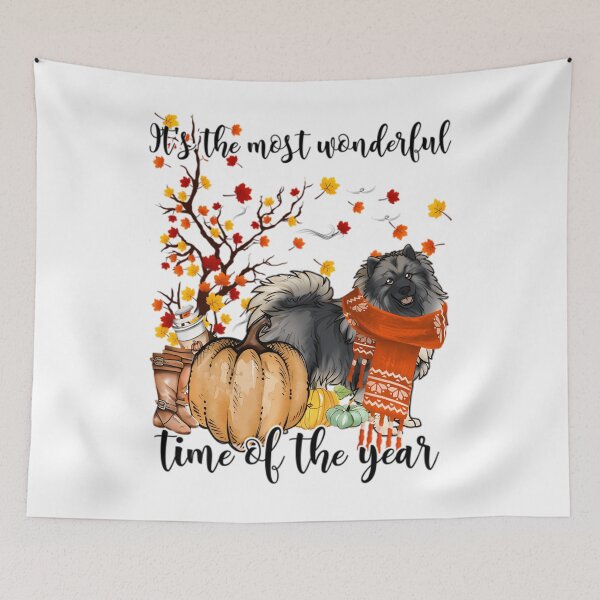 Item preview, Keeshond Fall Pumpkins Autumn Leaf Tree Swea		 designed and sold by gamboubistrac.