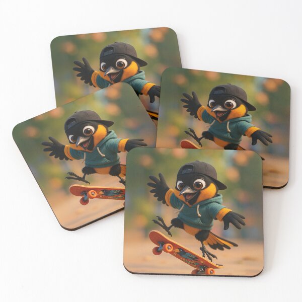 Item preview, Oriole encapuchado patinador designed and sold by Sillytoe.
