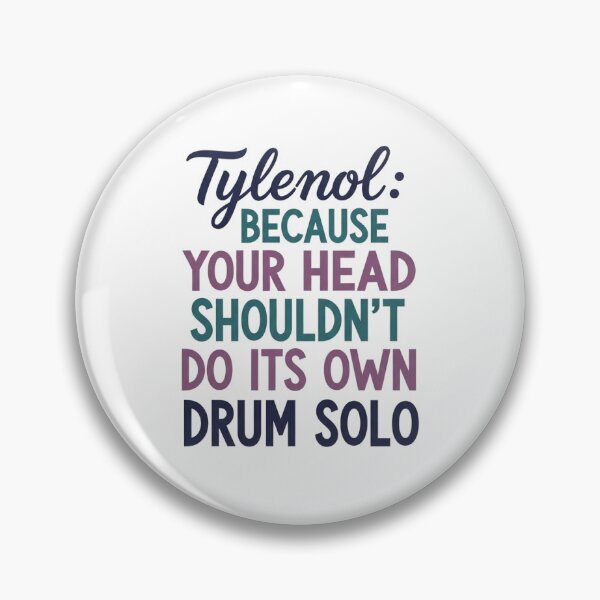 Item preview, Funny Headache Drum Solo Quote designed and sold by Apex Designs.