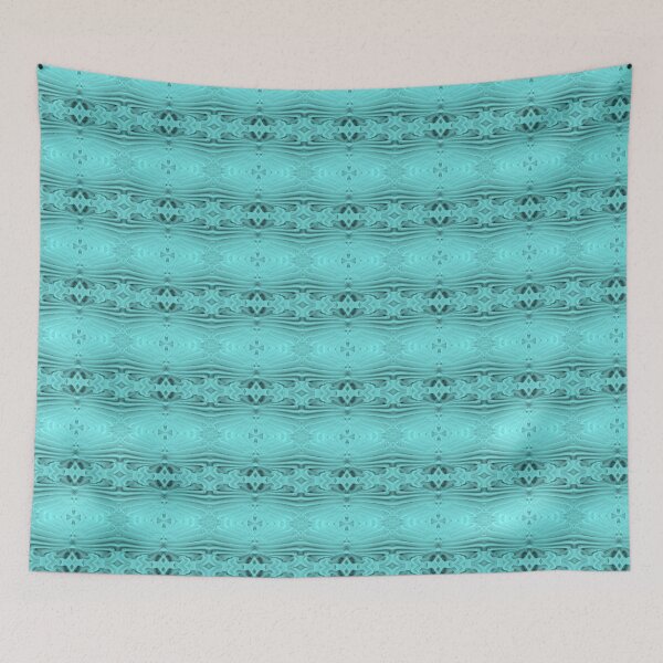Item preview, Icing on the Cake Horizontal Cyan designed and sold by Art in My Loft.