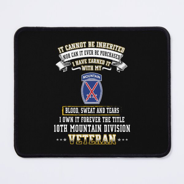 Item preview, Forever The Title 10th Mountain Division Veteran Day Xmas designed and sold by rotiliciobanf.