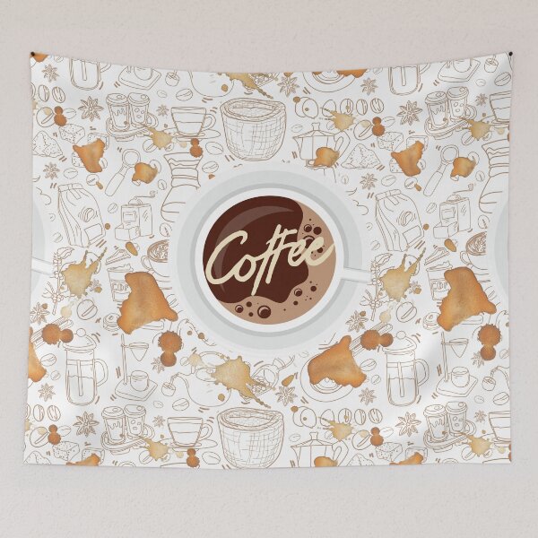 Item preview, Cofe Coffee Cup – Aesthetic Coffee Stain Design designed and sold by Art-Design-EM.