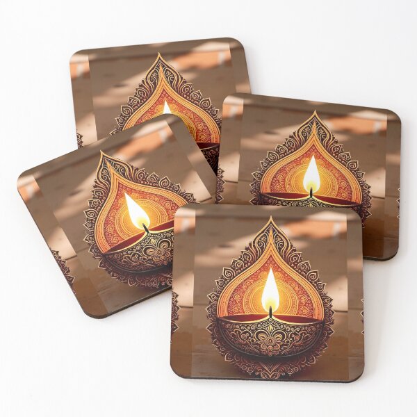Item preview, Elegant Diwali Diya – Intricate Mandala Lamp Art designed and sold by Kruti Collection.