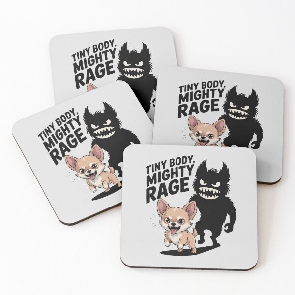 Item preview, Tiny Body Mighty Rage Chihuahua Dog designed and sold by BlizzStyle.