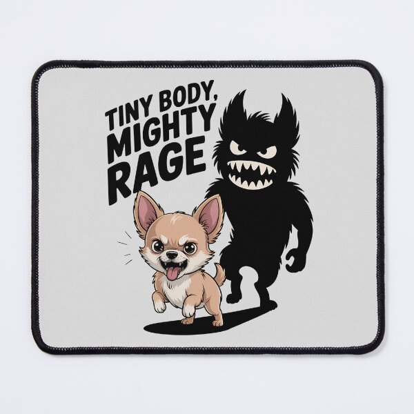 Item preview, Tiny Body Mighty Rage Chihuahua Dog designed and sold by BlizzStyle.