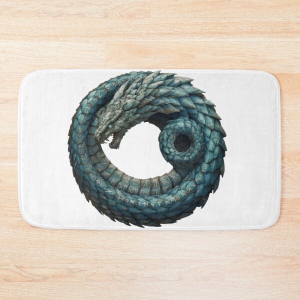 Item preview, Jörmungandr – Norse World Serpent designed and sold by AlexLineArt.