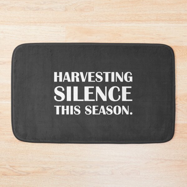 Item preview, Harvesting Silence This Season. / Introvert Joke Funny T-Shirt Label designed and sold by introvertvibes.