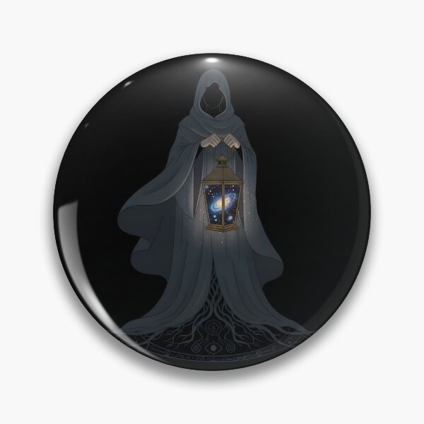 Item preview, The Lantern Keeper – Faceless Cosmic Guardian Surreal Design designed and sold by Vrixat.