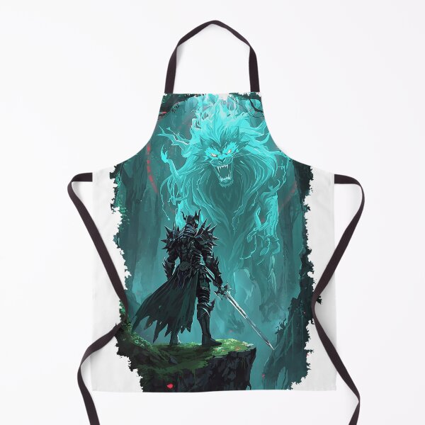 Item preview, Knight vs Spirit monster designed and sold by RennocsGaming.