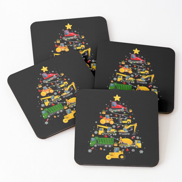 Item preview, Construction Excavator Christmas Tree for 	 	 Toddler 		 designed and sold by desimevirgemw.