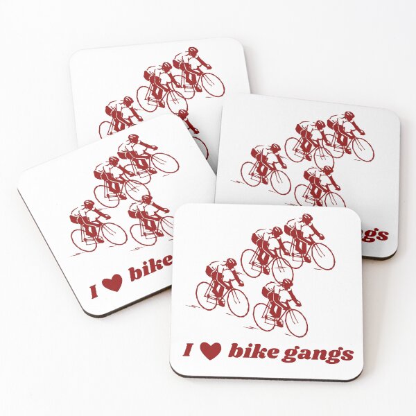 Item preview, I Love Bike Gangs Bicycle Cycling Graphic designed and sold by GraceeDrake.