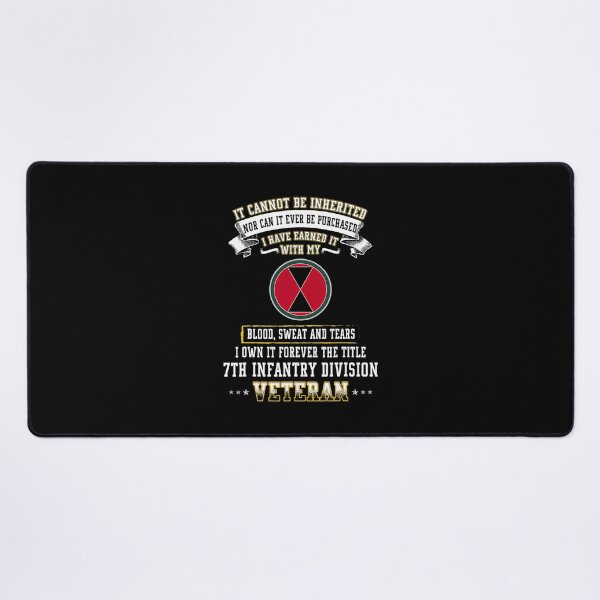 Item preview, Forever The Title 7th Infantry Division Veteran Day Xmas 		 designed and sold by rotiliciobanf.