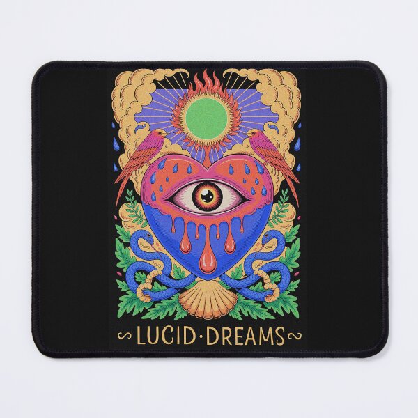 Item preview, Lucid Dreaming - surreal and psychedelic vibe for dream travelers designed and sold by WearTheTexts.