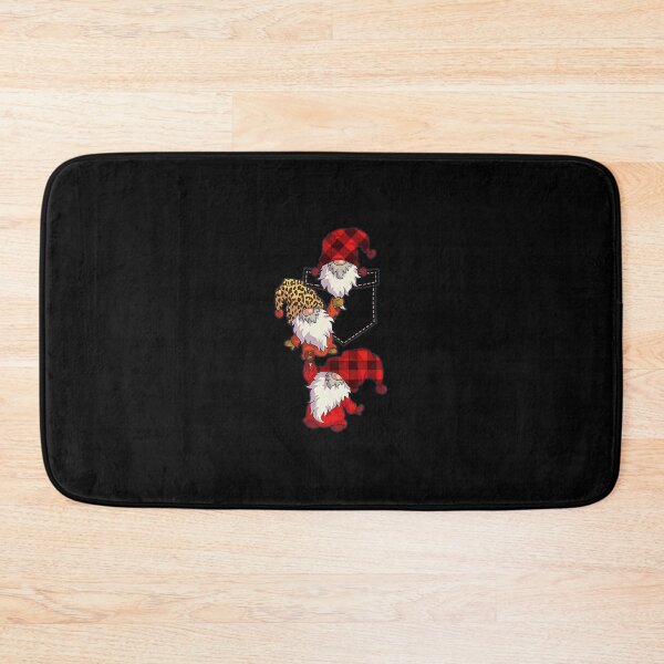 Item preview, Christmas Gnome in Pocket 	 Buffalo Plaid Gnome Lover 		 designed and sold by lyrouyolwao.