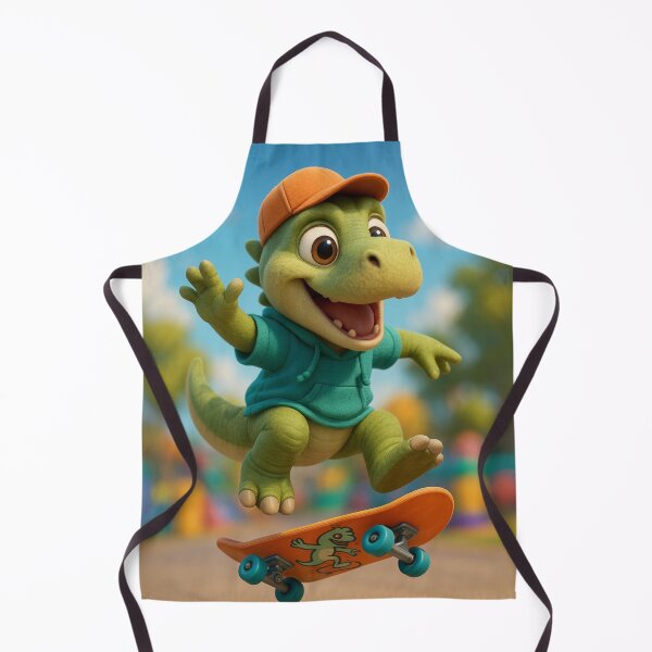 Item preview, Skater Iguanodon Dinosaur designed and sold by Sillytoe.