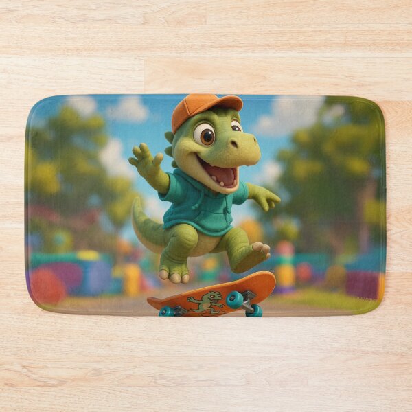 Item preview, Skater Iguanodon Dinosaur designed and sold by Sillytoe.
