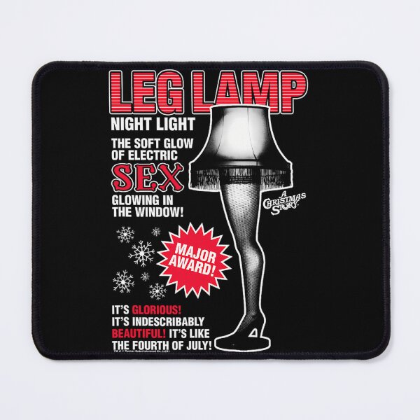 Item preview, A Christmas Story Leg Lamp Ad 		 designed and sold by nedjarisonos.