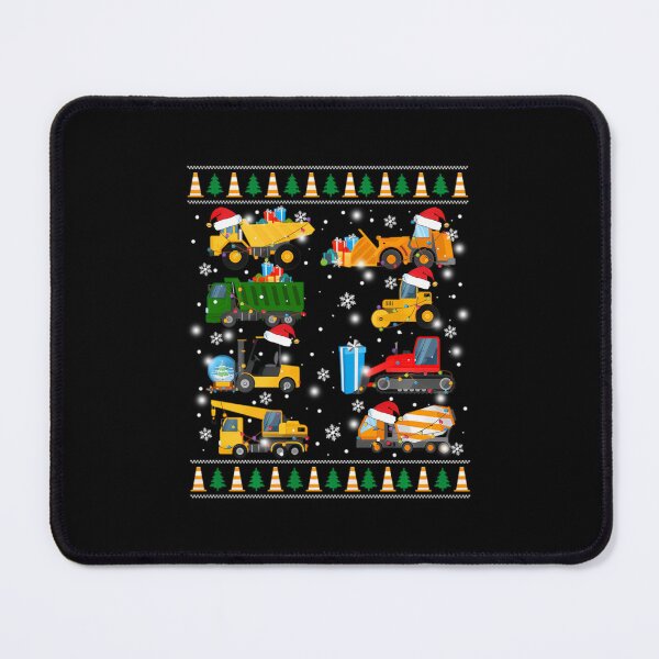 Item preview, Construction Excavator Truck Santa Ugly Sweater Christmas 	 		 designed and sold by desimevirgemw.
