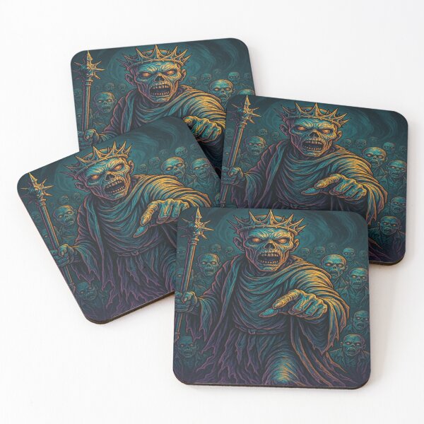 Item preview, Undead King – Zombie Army Horror Art designed and sold by alizo74.