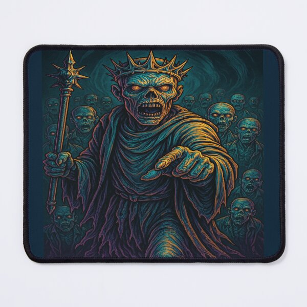 Item preview, Undead King – Zombie Army Horror Art designed and sold by alizo74.