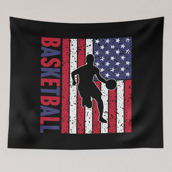 Item preview, Basketball USA Flag For Basketball Fan 	 	 Kid 		 designed and sold by kunevatoulaq.