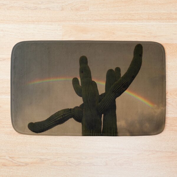 Item preview, Lovely Saguaro Cacti Rainbow  designed and sold by simonjayphotos.
