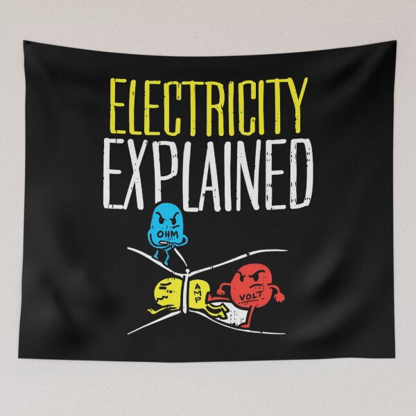 Item preview, Electricity Explained Funny Electrician Teacher Nerd 	 	1	 designed and sold by taqekendyy3.