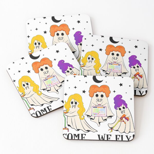 Item preview, Come We Fly Funny PT SLP OT Nurse Ghost Nursing Halloween 		 designed and sold by fernetshinojj.