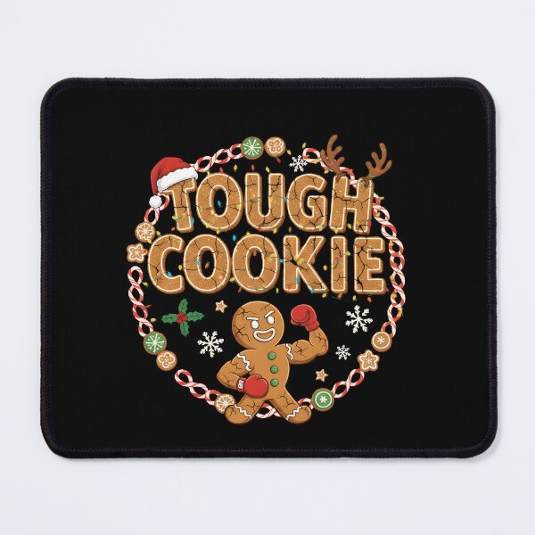 Item preview, "Tough Cookie" - Christmas Gingerbread Fighter Design designed and sold by DMNindustries.