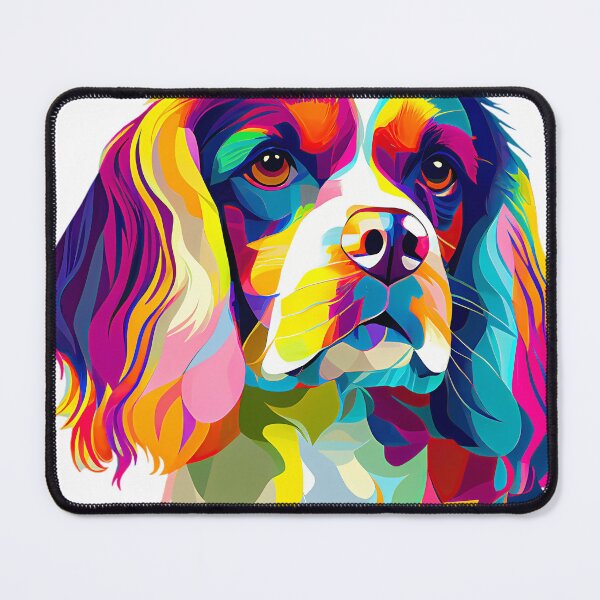 Item preview, Cavalier King Charles Pop Art King Charles Spaniel Lovers designed and sold by suntochaufei.