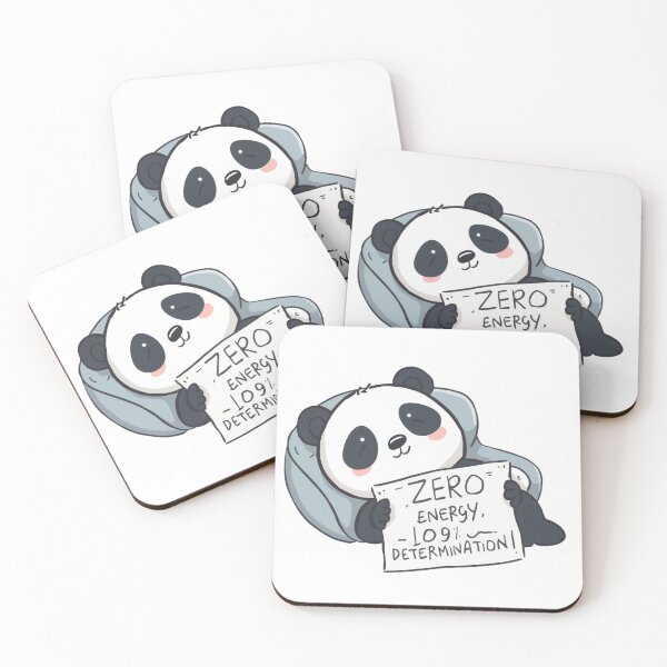 Item preview, Lazy Panda Meme | Zero Energy Cute Cartoon designed and sold by ZYNORAworld.