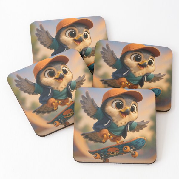 Item preview, Skater Kestrel Falcon designed and sold by Sillytoe.