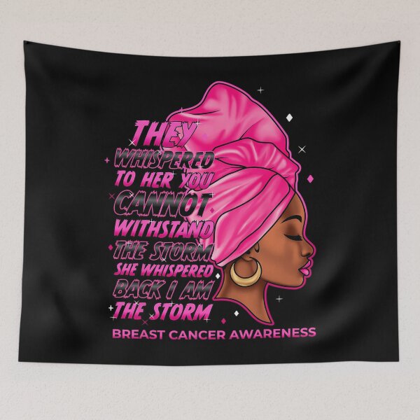 Item preview, I'm The Storm Black 	 Breast Cancer Survivor Pink Ribbon 	2	 designed and sold by voiticgremal.