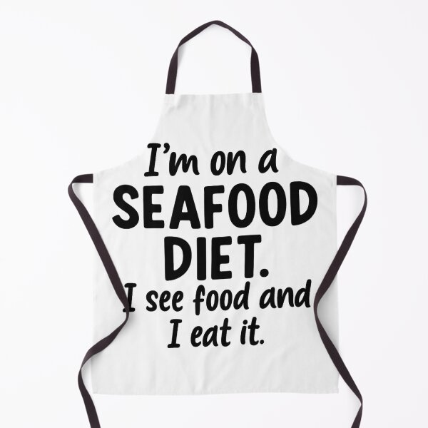 Item preview, “Seafood Diet” designed and sold by NikkisTees.