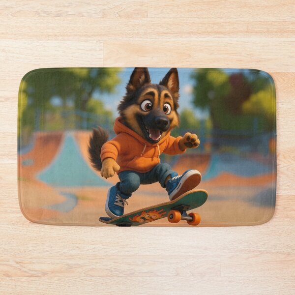 Item preview, Skater King Shepherd designed and sold by Sillytoe.